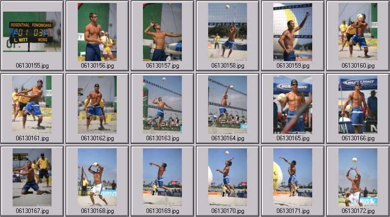 beach volleyball