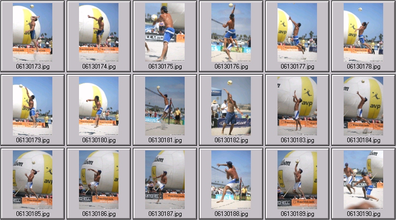 beach volleyball
