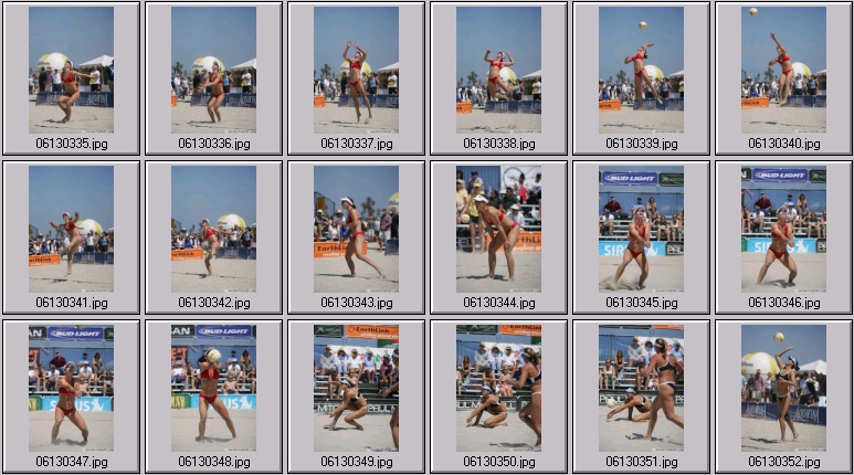 beach volleyball
