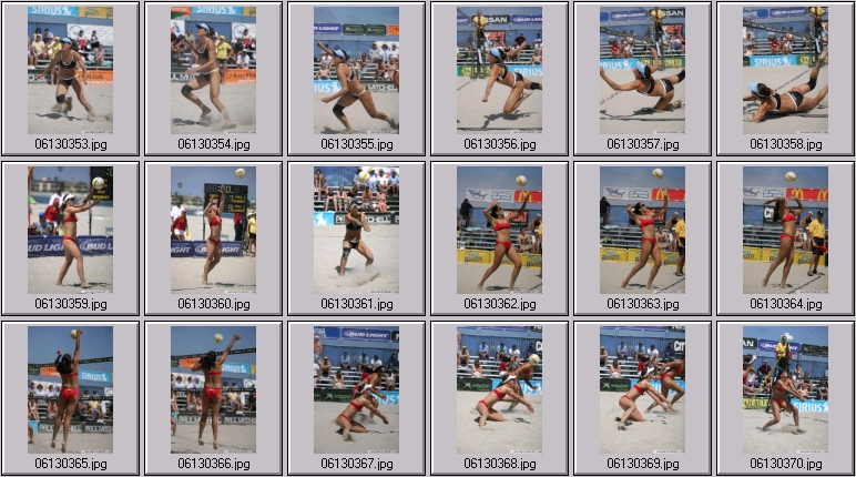 beach volleyball
