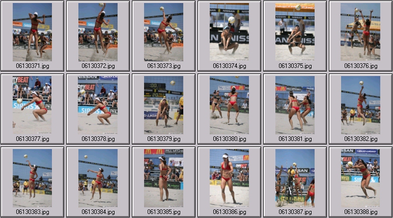 beach volleyball