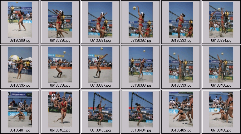 beach volleyball