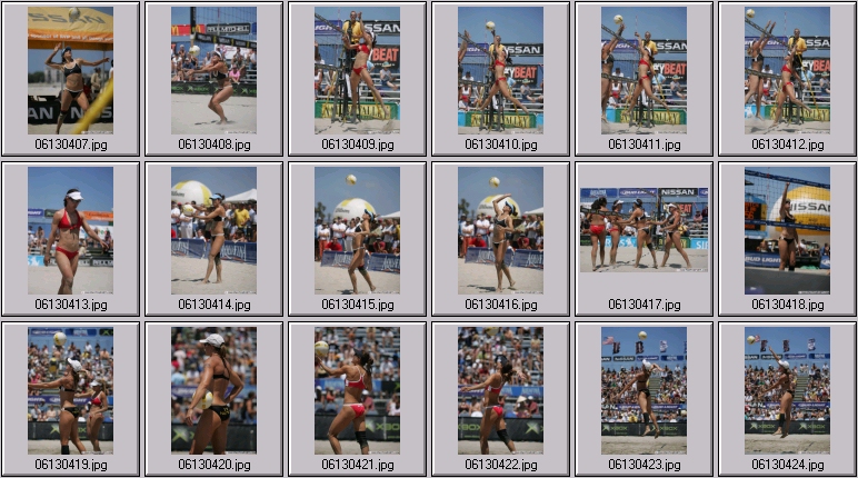 beach volleyball