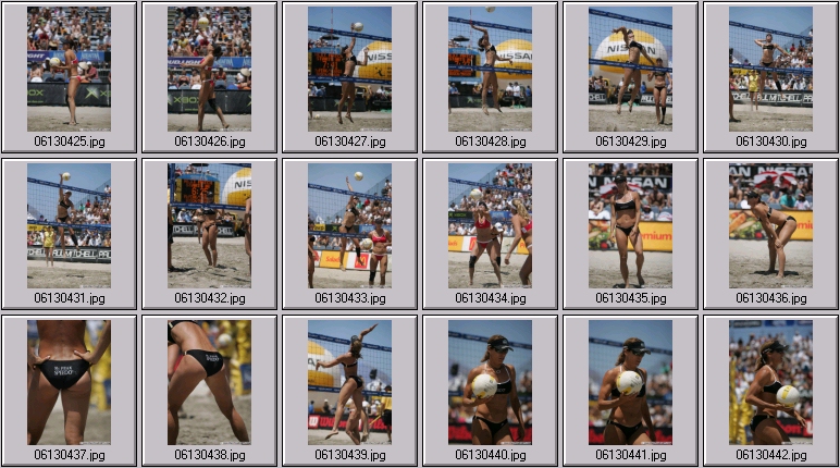 beach volleyball