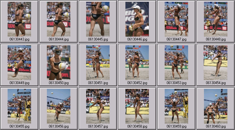 beach volleyball