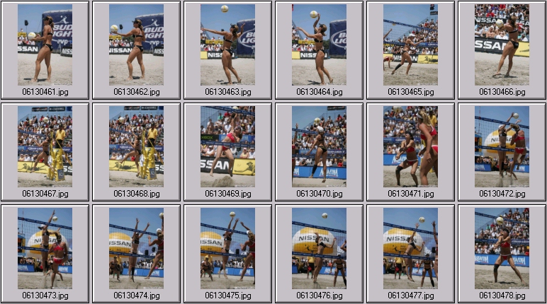 beach volleyball