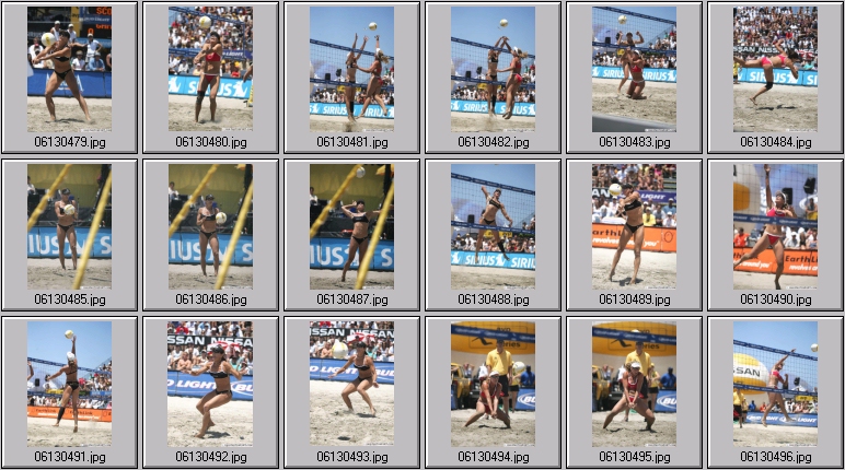 beach volleyball