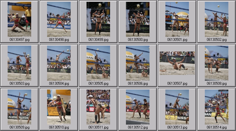 beach volleyball