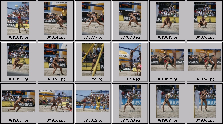 beach volleyball