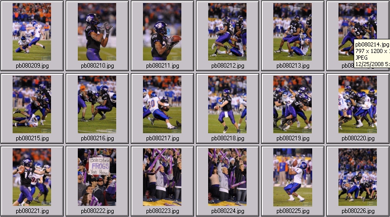 tcu football photos