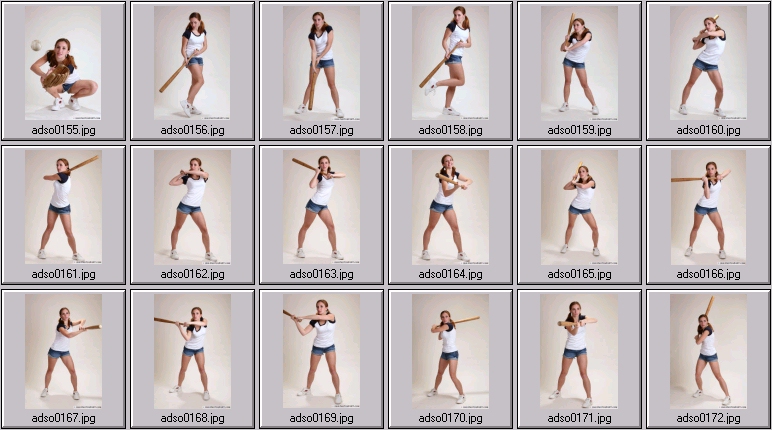 catcher's pose