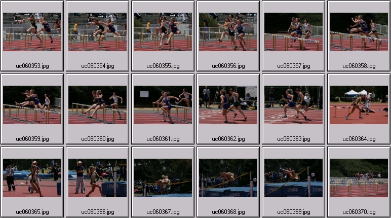 women track field