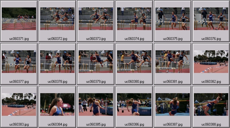 women track field