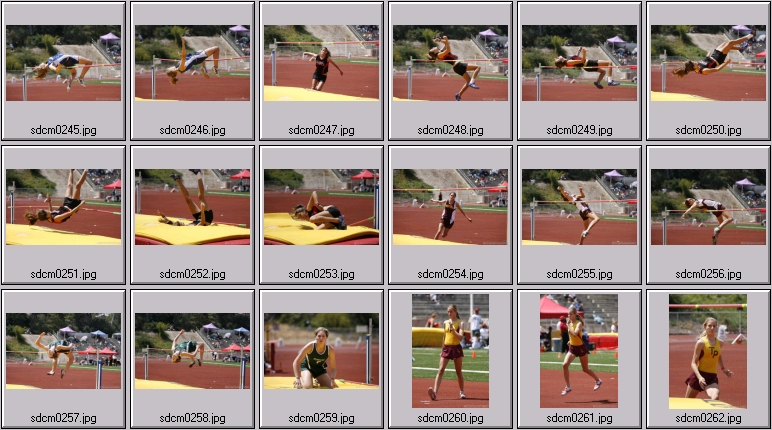 high jump