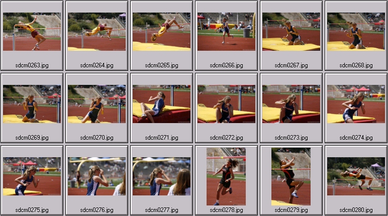 high jump