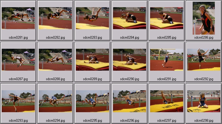 high jump