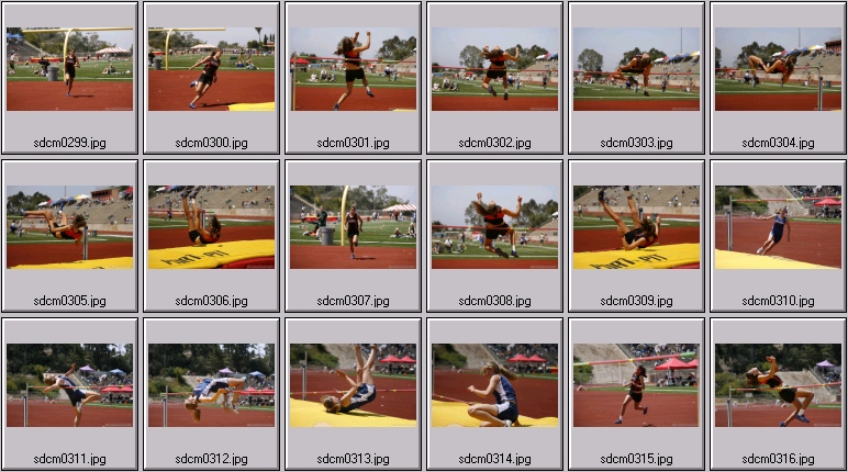 girls track