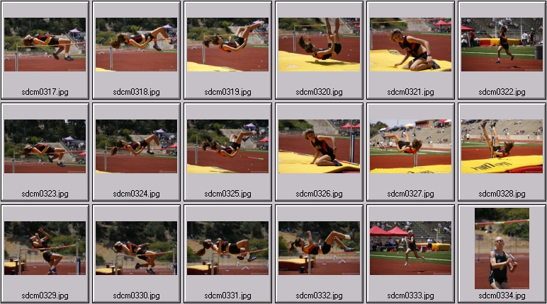 girls track