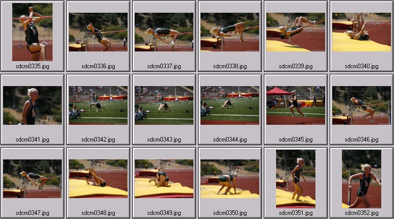 girls track