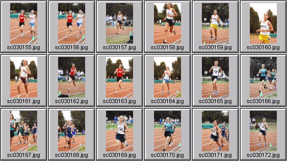girls track