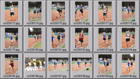 girls track