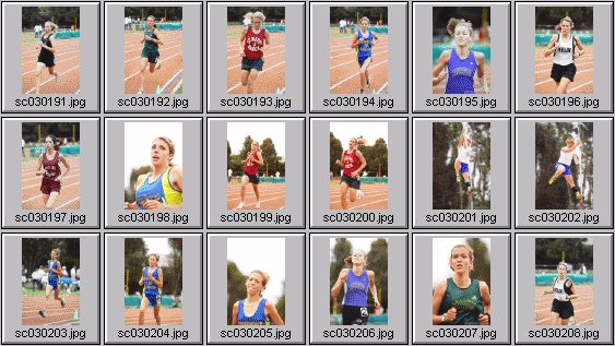 girls track