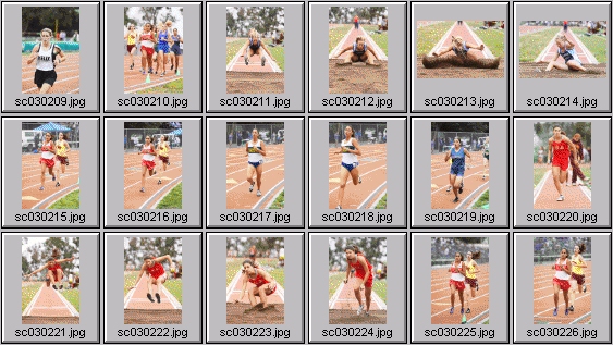 girls track