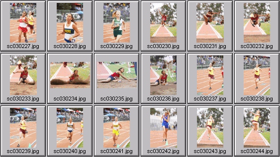 girls track
