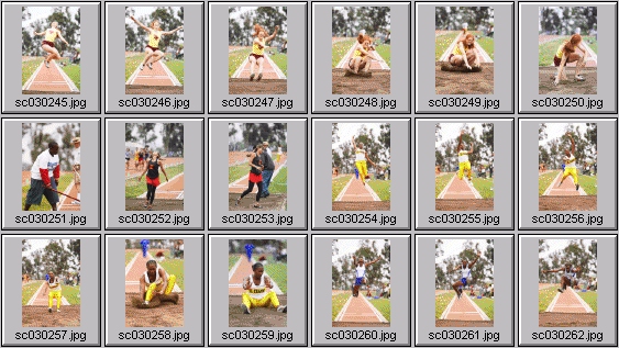 girls track