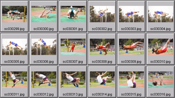 girls track