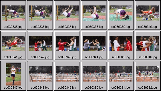 girls track