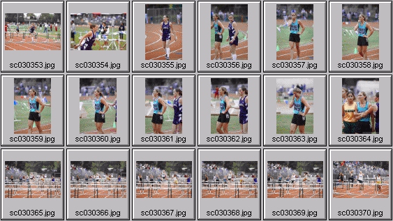 girls track
