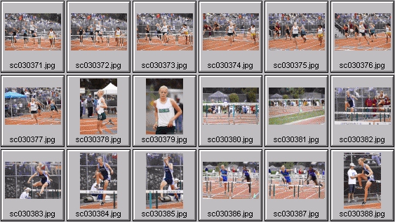 girls track