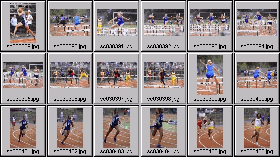 girls track