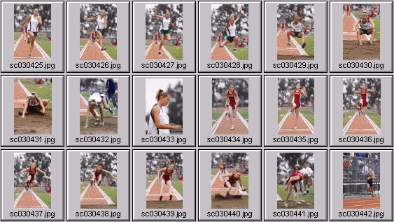 girls track