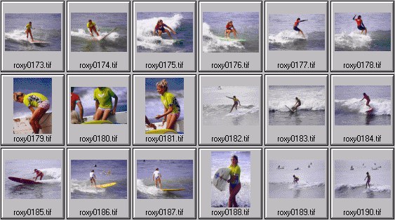 2000 Roxy Wahine women's surfing photos