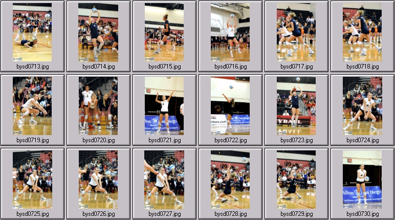 girls volleyball